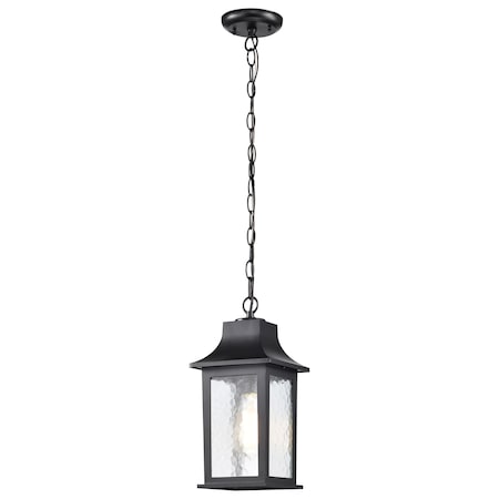 Nuvo Stillwell Outdoor Hanging Lantern 1 Light Matte Black Finish 60/5958